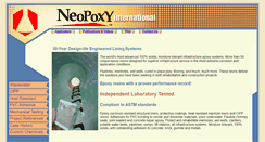 Desktop Screenshot of neopoxy.us